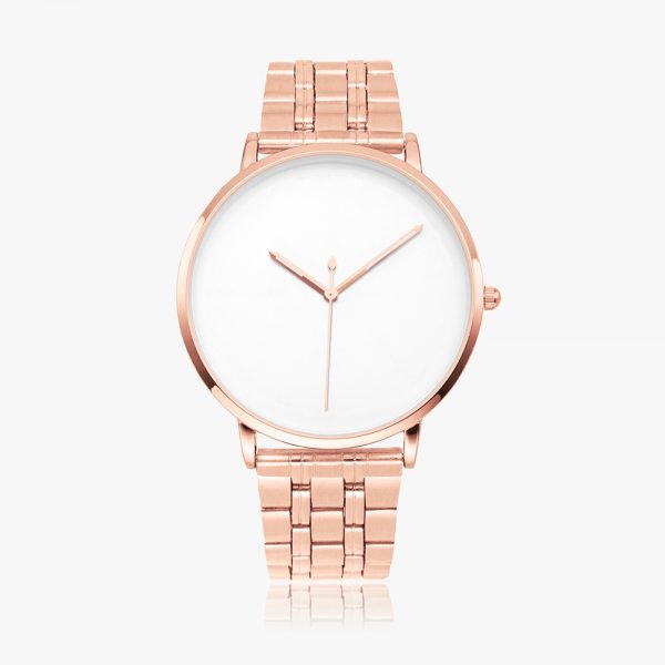 A Gold Stainless Steel Quartz Watch
