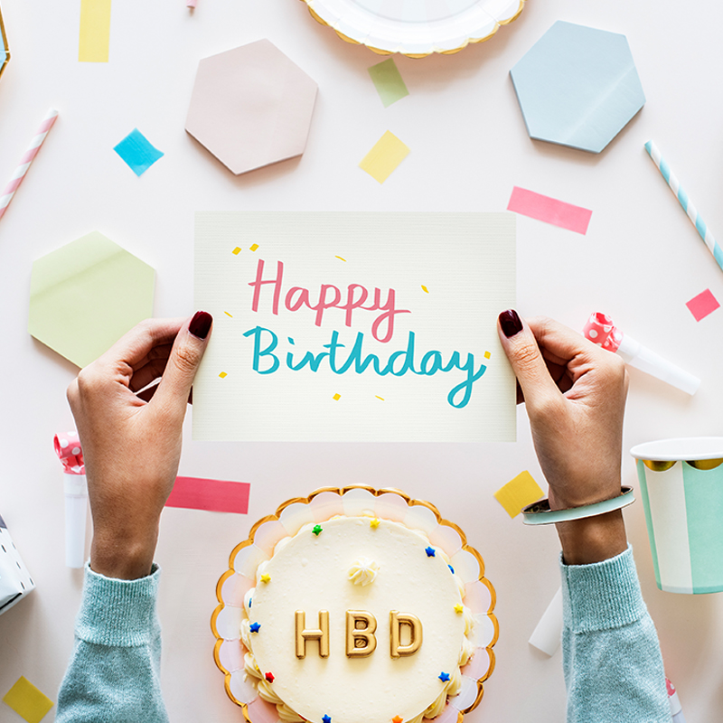 Birthday greeting card Birthday greeting card