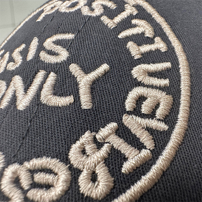 Black hat embroidery Black hat with embroidery