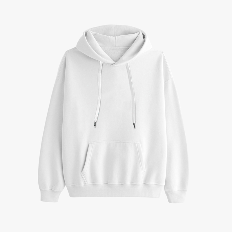 pullover hoodies One customizable white pullover hoodies