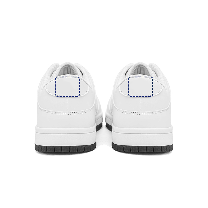 shoe heel Customize your logo on the heel of your shoes