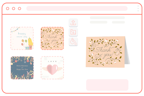 Add a greeting card design Add a greeting card design