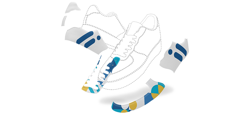 Cutsom shoes Customize every part of your shoe