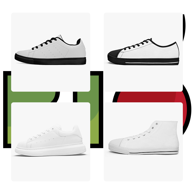 Pick your shoes A variety of sports shoes can be selected