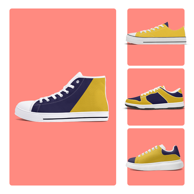 Why choose JetPrint for custom shoes Shoes of different styles but similar series